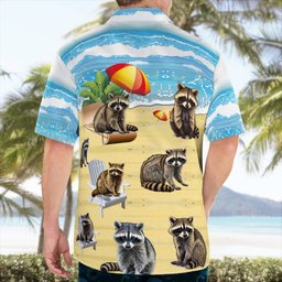 Raccons AOP Hawaii Shirt