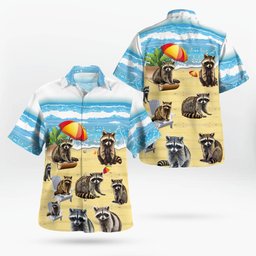 Raccons AOP Hawaii Shirt