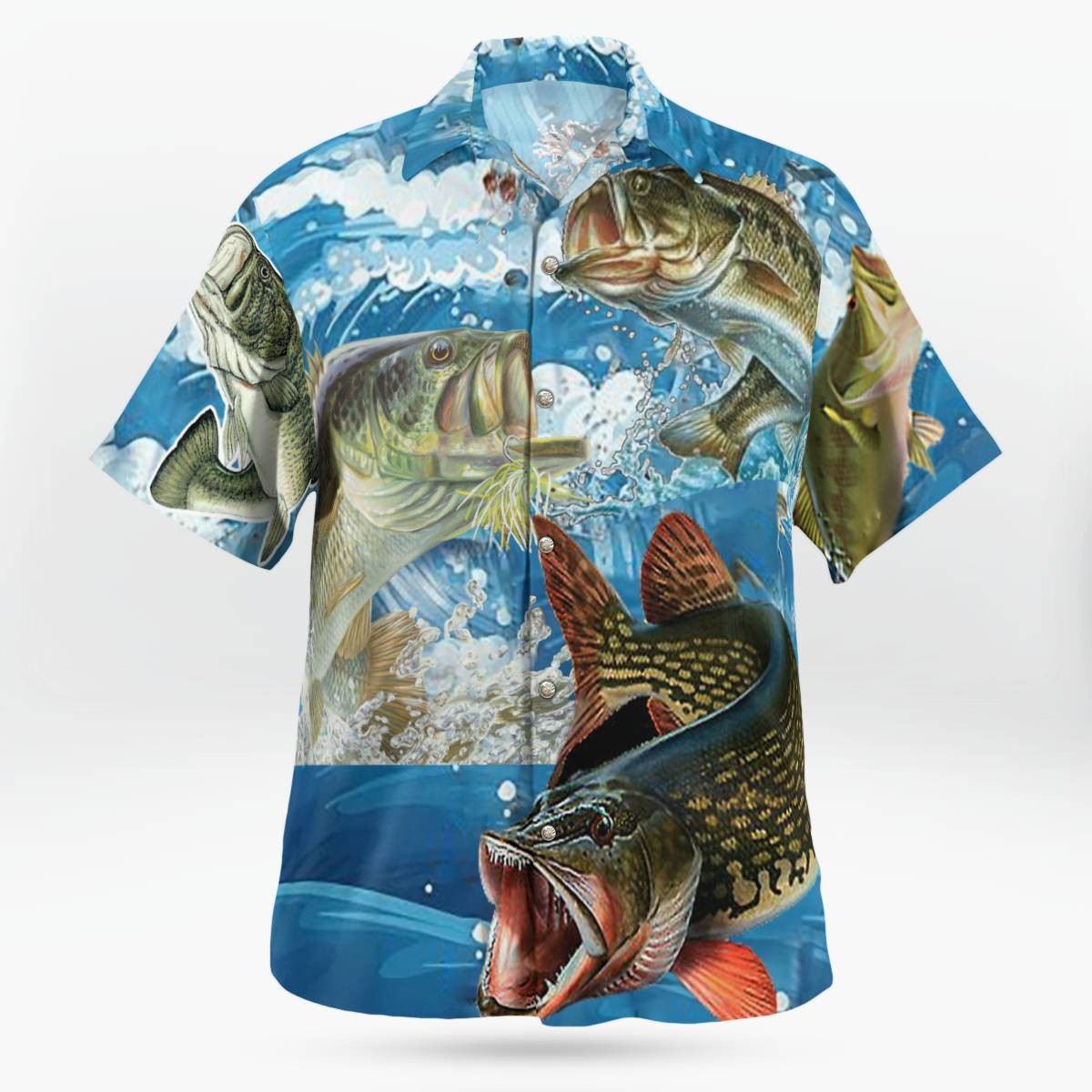 Fishing AOP Hawaii Shirt