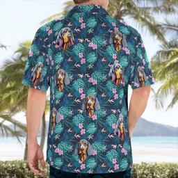 Bluetik Coonhound Hawaii Shirt