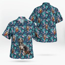Bluetik Coonhound Hawaii Shirt