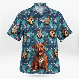 Pitbull Hawaii Shirt