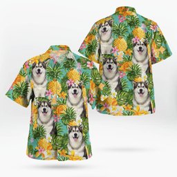 Alaskan Malamute Hawaii Shirt