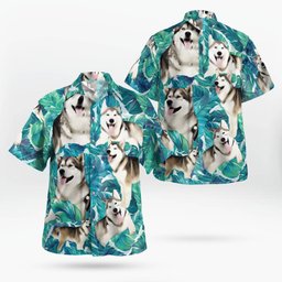 Alaskan Malamute Hawaii Shirt