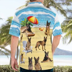 Belgian Malinois AOP Hawaii Shirt