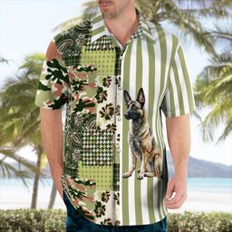 Belgian Malinois AOP Hawaii Shirt