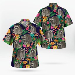 Raccoons Hawaii Shirt