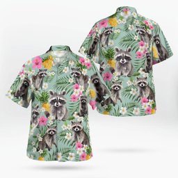 Raccoons Hawaii shirt