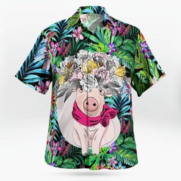 Pig AOP Hawaii Shirt