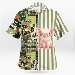 Pig AOP Hawaii Shirt