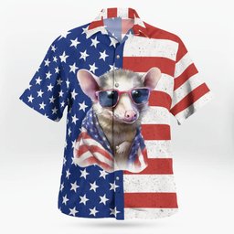 Opossum AOP Hawaii Shirt