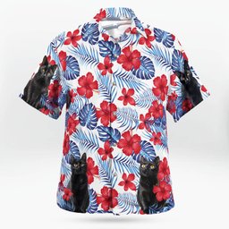 Black Cat Hawaii Shirt