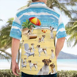 Jack Russell Terrier AOP Hawaii Shirt
