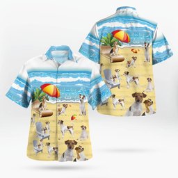 Jack Russell Terrier AOP Hawaii Shirt