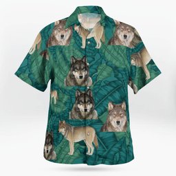 Wolf AOP Hawaii Shirt