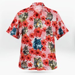 Wolf AOP Hawaii Shirt