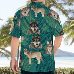 Wolf AOP Hawaii Shirt