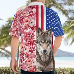 Wolf AOP Hawaii Shirt