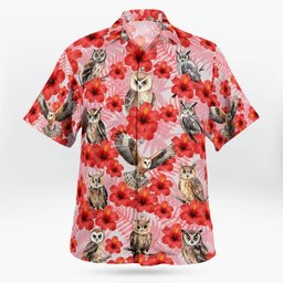 Owl AOP Hawaii Shirt