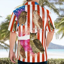 Owl AOP Hawaii Shirt