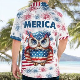 Owl AOP Hawaii Shirt