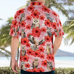 Owl AOP Hawaii Shirt