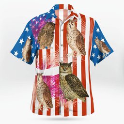 Owl AOP Hawaii Shirt