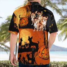 Chihuahua Halloween Hawaii Shirt