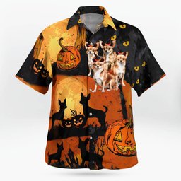 Chihuahua Halloween Hawaii Shirt