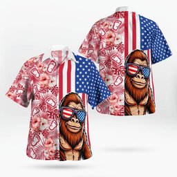 Bigfoot AOP Hawaii Shirt