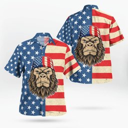 Bigfoot AOP Hawaii Shirt