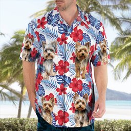 Yorkshire Terrier Hawaii Shirt