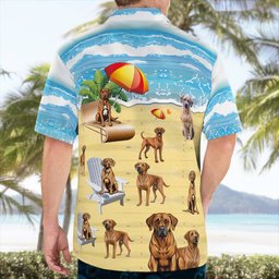 Rhodesian Ridgeback AOP Hawaii Shirt