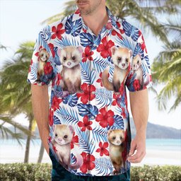 Ferret Hawaii Shirt