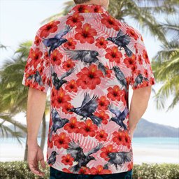 Crow AOP Hawaii Shirt