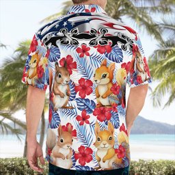 Squirrel Hawaii Shirt