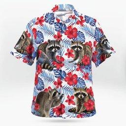 Raccoon Hawaii Shirt