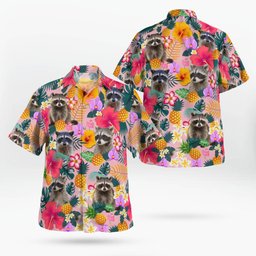 Raccoon Hawaii Shirt