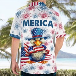 Duck AOP Hawaii Shirt