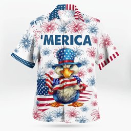 Duck AOP Hawaii Shirt