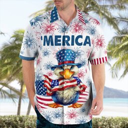 Duck AOP Hawaii Shirt