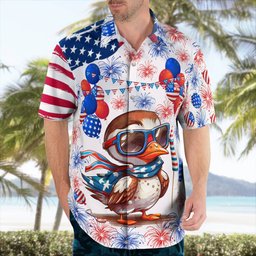 Duck AOP Hawaii Shirt