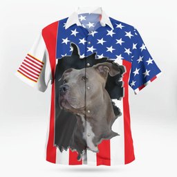 Pitbull AOP Hawaii Shirt