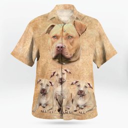 Pitbull AOP Hawaii Shirt