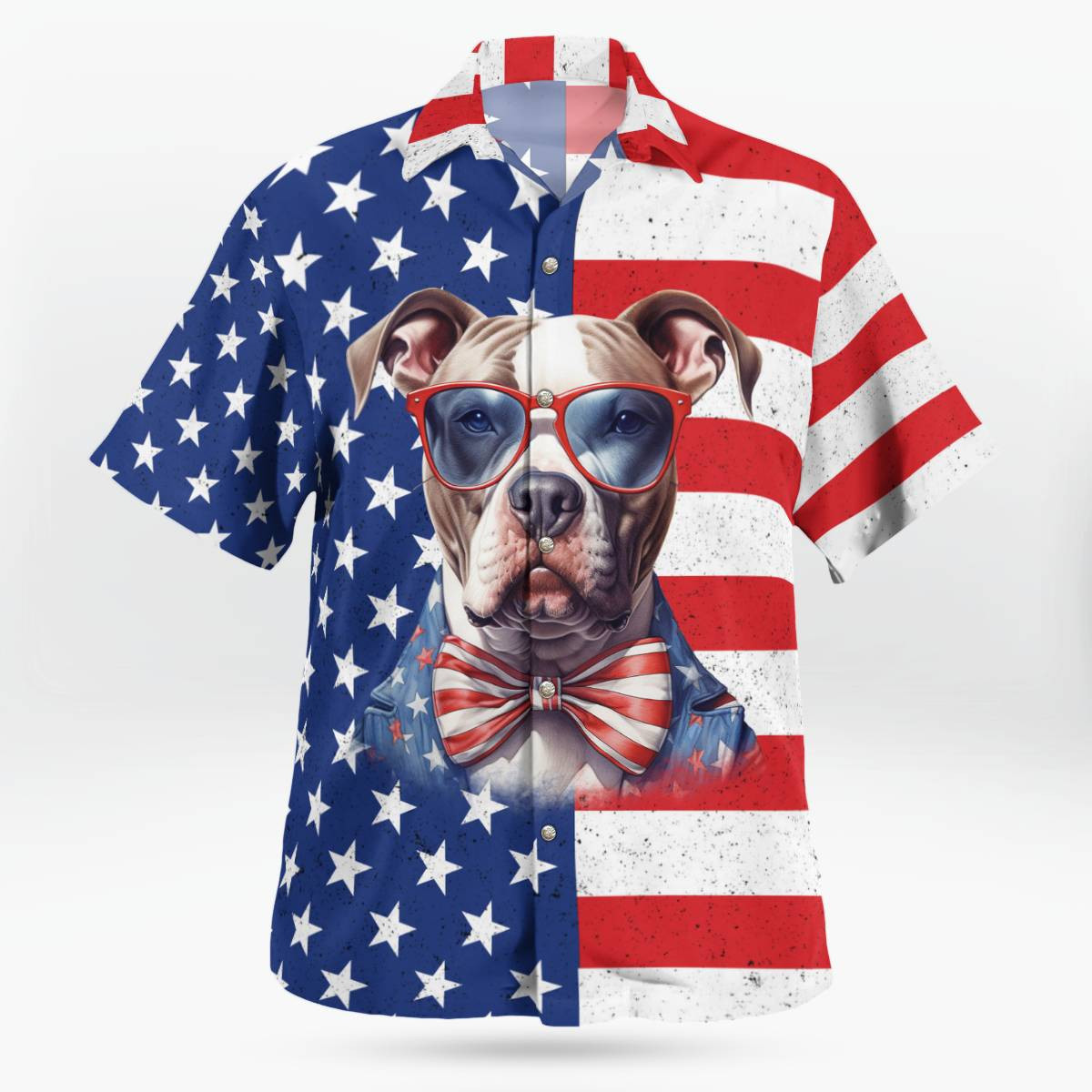 Pitbull AOP Hawaii Shirt