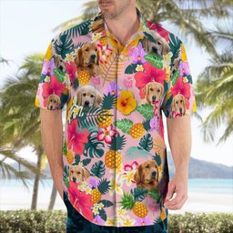 Golden Retriever Hawaii Shirt