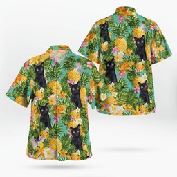 Black Cat AOP Hawaii Shirt