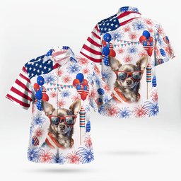 chihuahua AOP Hawaii Shirt