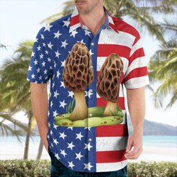 Morel Mushroom AOP Hawaii Shirt