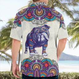 English Bulldog AOP Hawaii Shirt